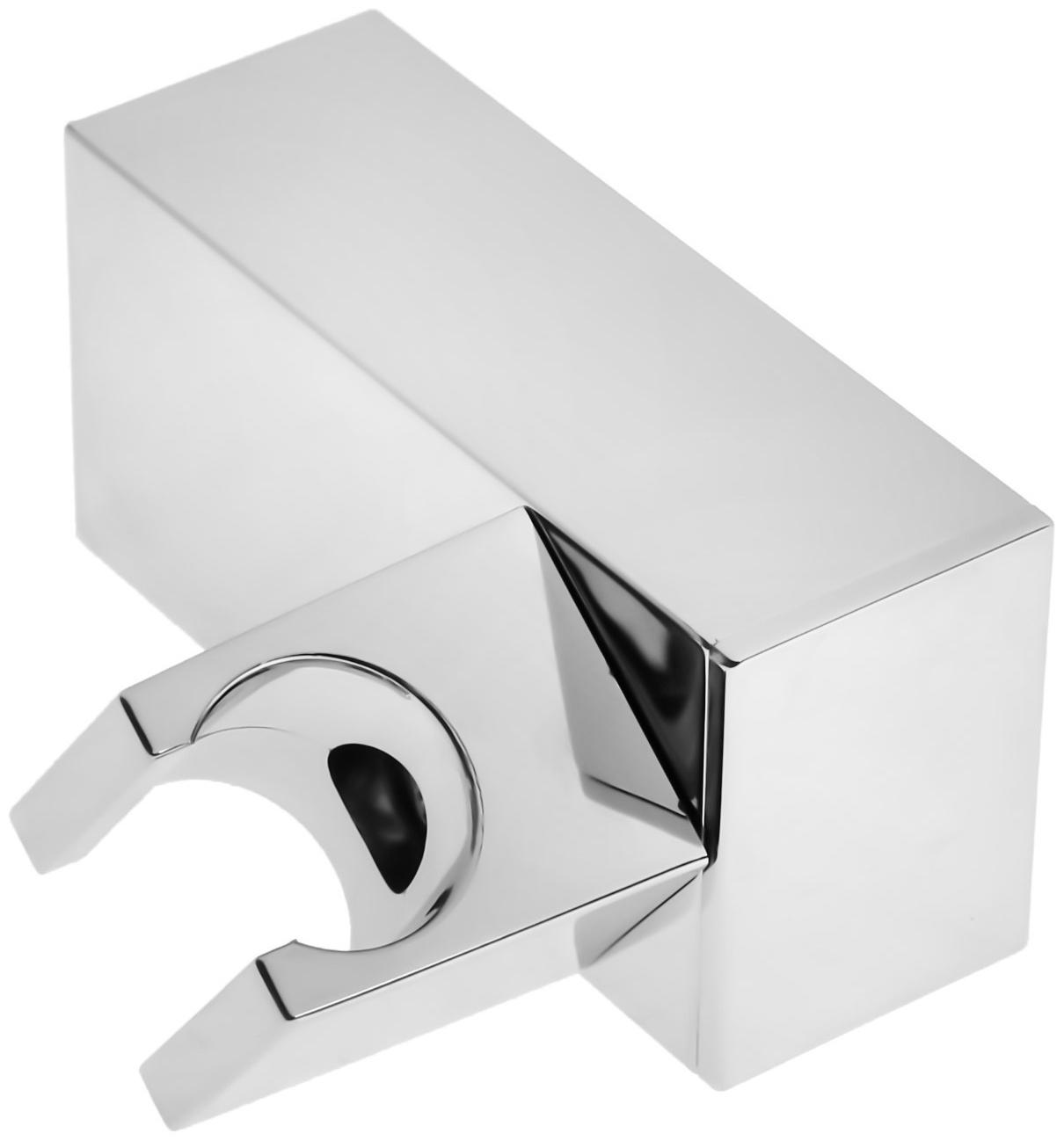 Держатель для душевой лейки ZEIN Z90, квадратный, пластик, хром