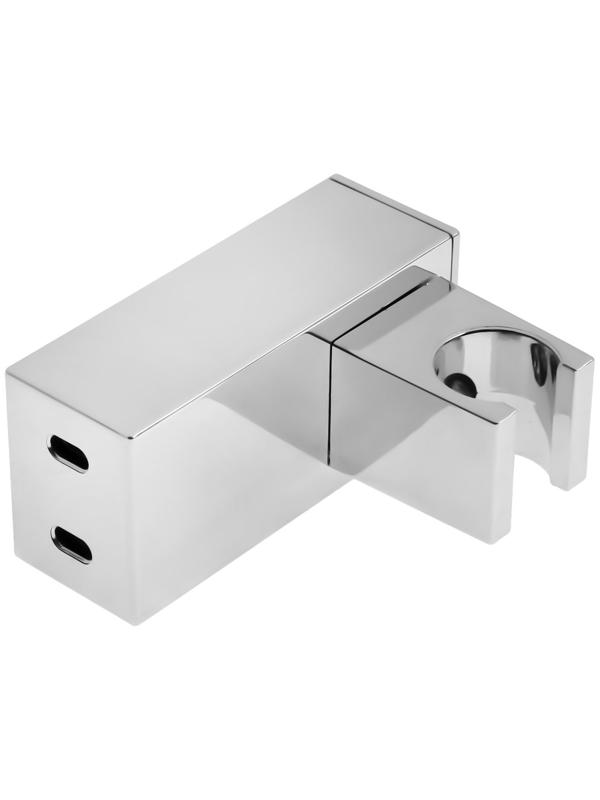Держатель для душевой лейки ZEIN Z90, квадратный, пластик, хром