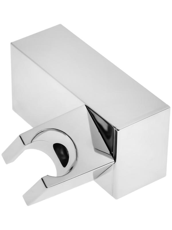 Держатель для душевой лейки ZEIN Z90, квадратный, пластик, хром