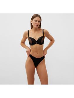 Бюстгальтер женский, цвет чёрный, размер 75В