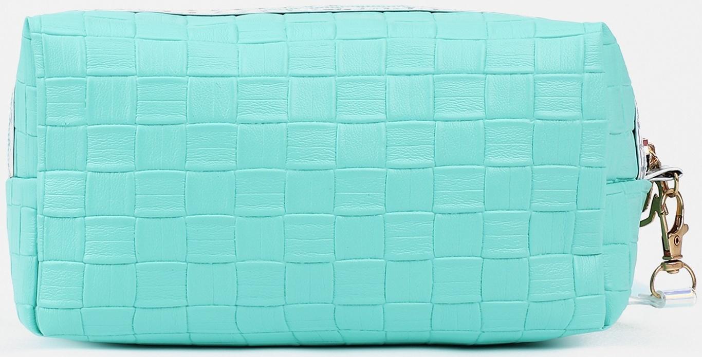 Косметичка на молнии, цвет зелёный