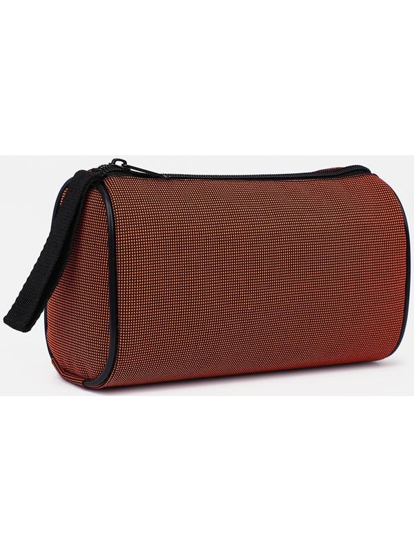 Косметичка на молнии, цвет оранжевый