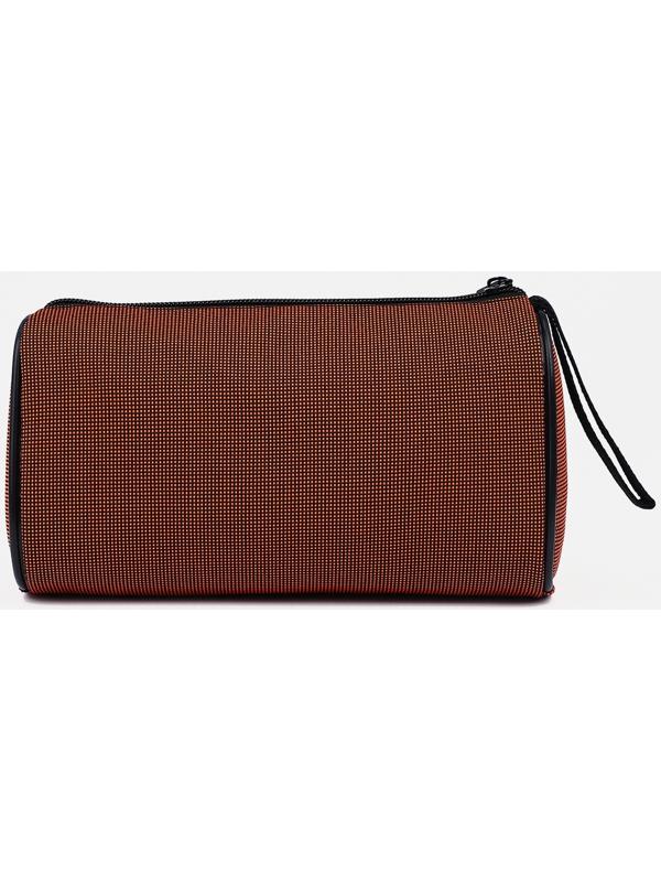 Косметичка на молнии, цвет оранжевый