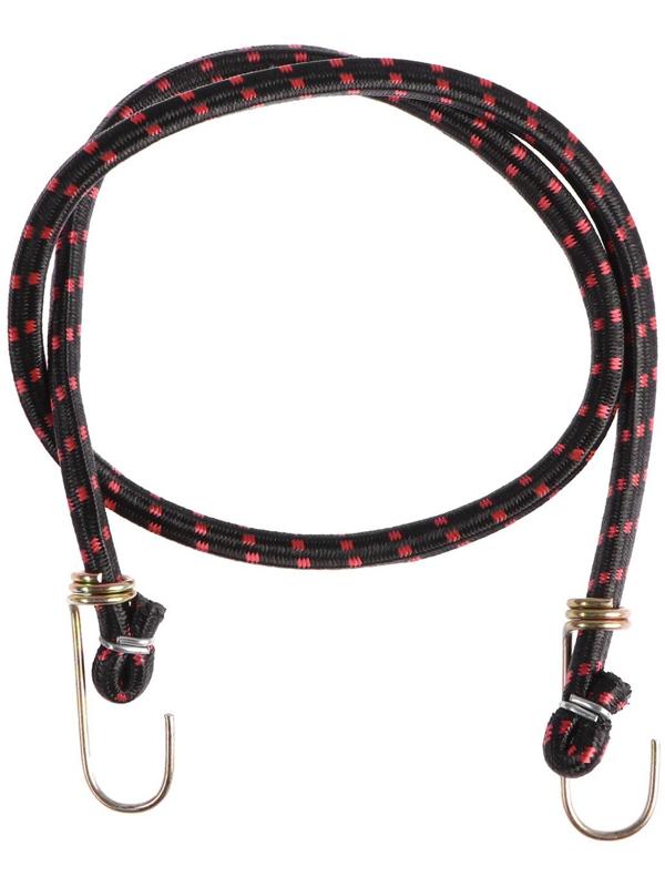 Резинка для крепления багажа, 100 см, металлические крючки, МИКС