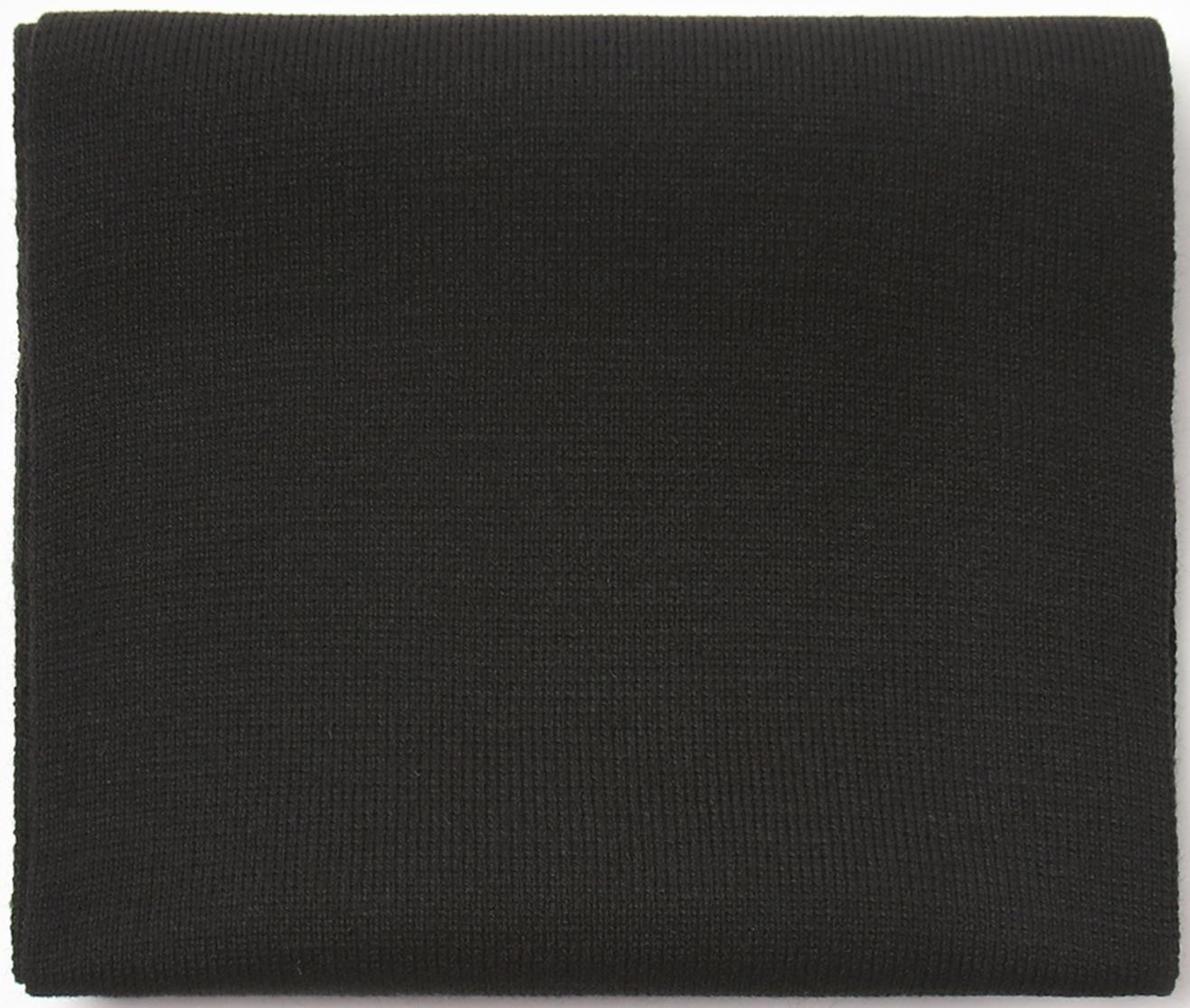 Шарф детский, цвет черный, размер 144х20 см