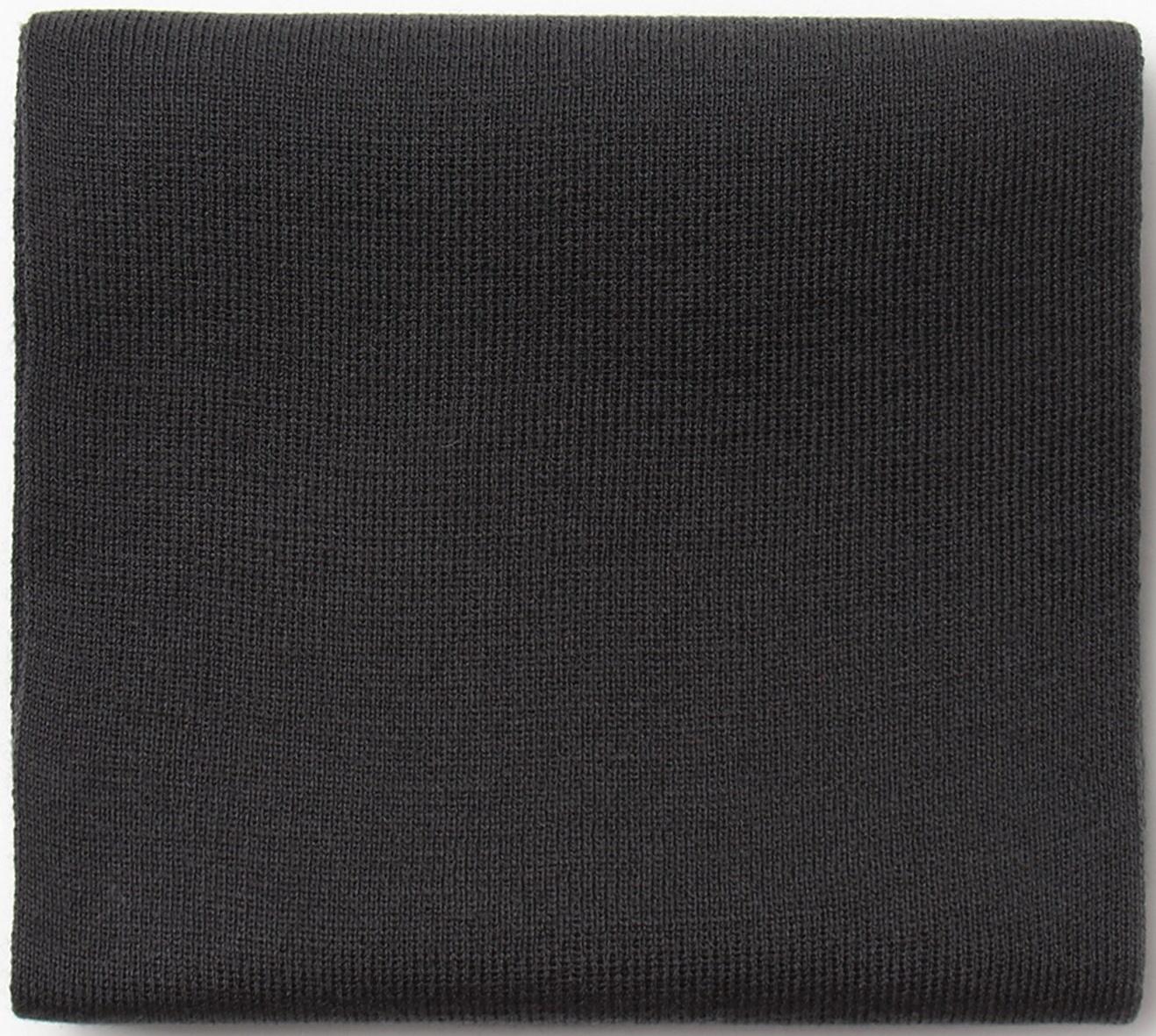 Шарф детский, цвет графит, размер 144х20 см