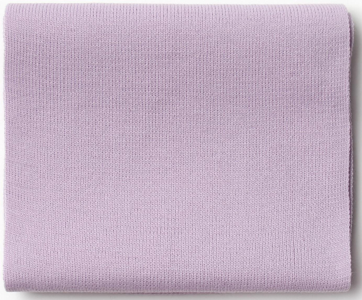 Шарф детский, цвет сиреневый, размер 144х20 см