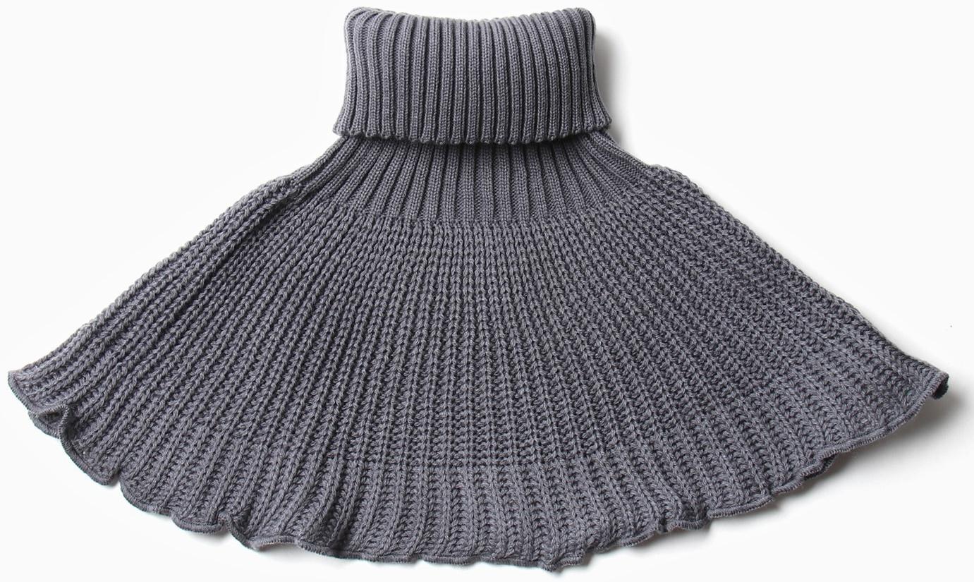 Манишка детская, цвет серый, размер М (3-8 лет)