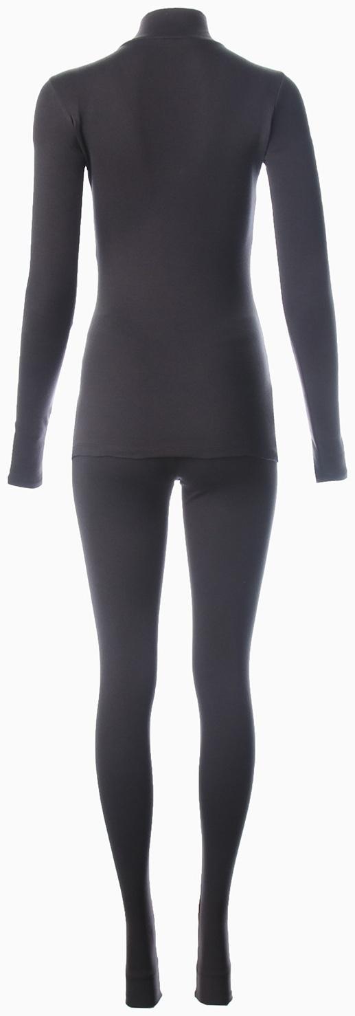 Термобельё женское (лонгслив, лосины) MINAKU цвет графит, размер 54