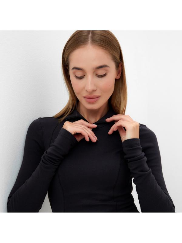 Термобельё женское (лонгслив, лосины) MINAKU цвет графит, размер 54