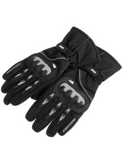 Перчатки мотоциклетные, зимние, размер L, серый