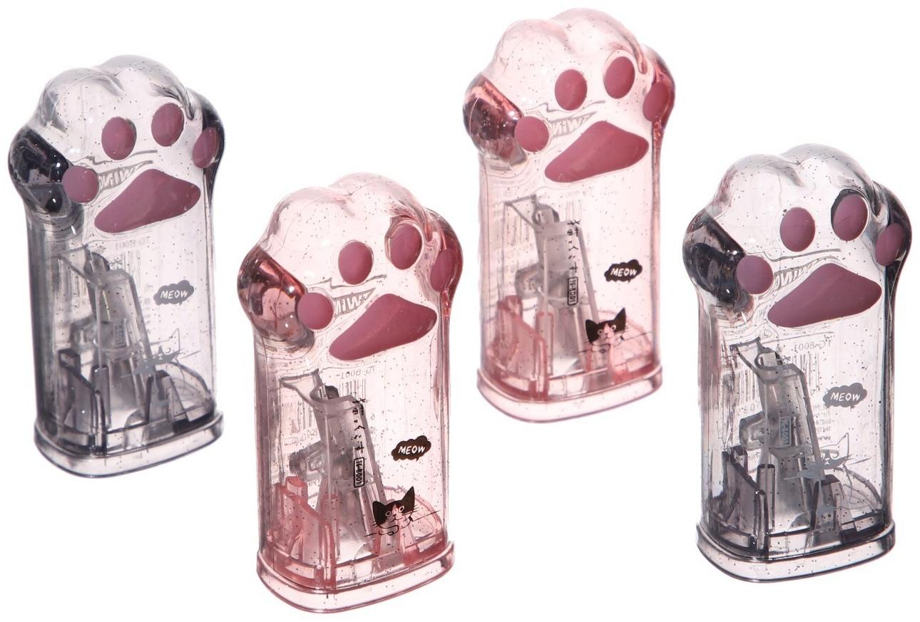 Точилка с контейнером МИКС Лапка