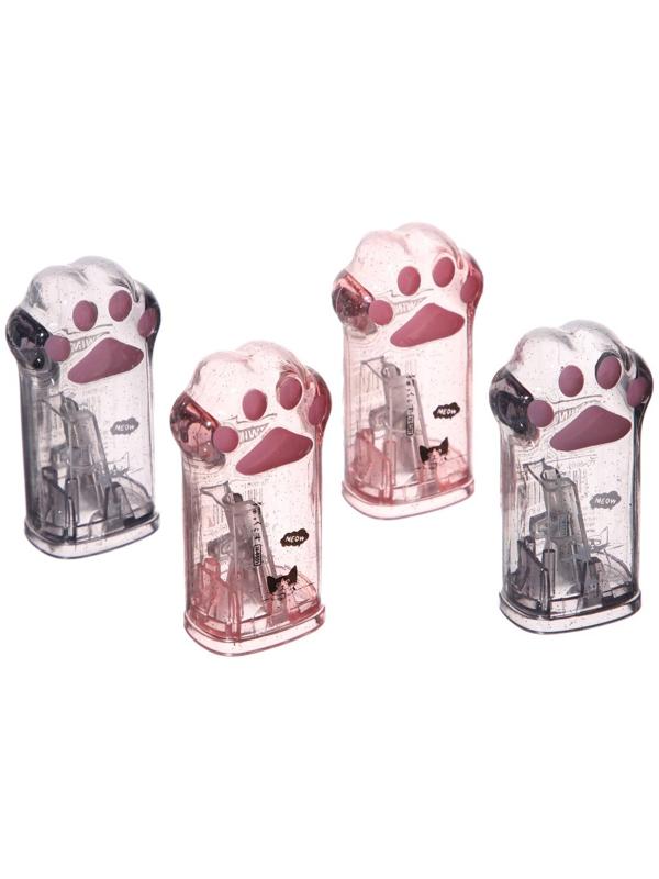 Точилка с контейнером МИКС Лапка