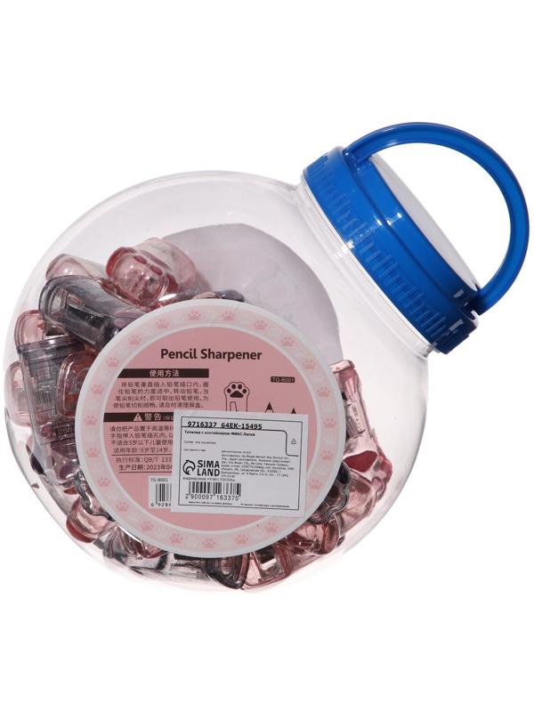 Точилка с контейнером МИКС Лапка