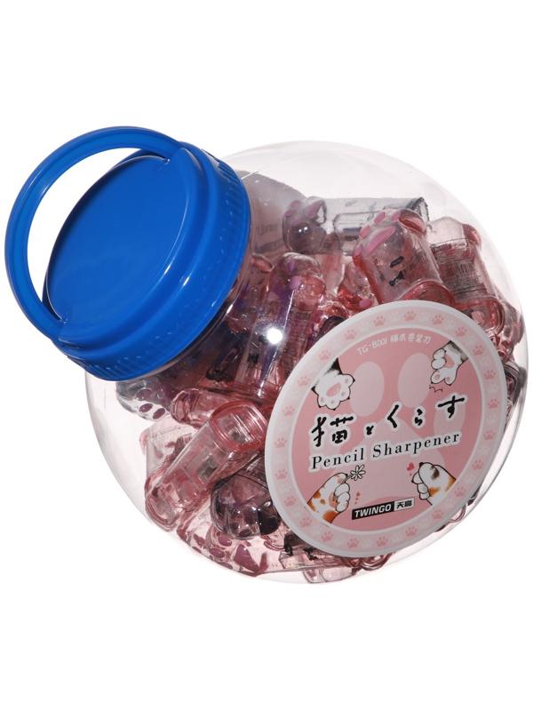 Точилка с контейнером МИКС Лапка