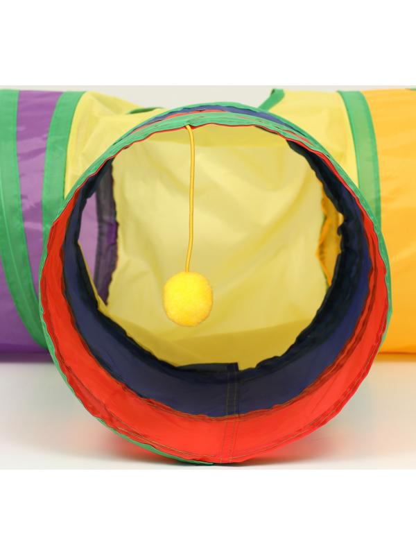 Туннель для кошек шуршащий 