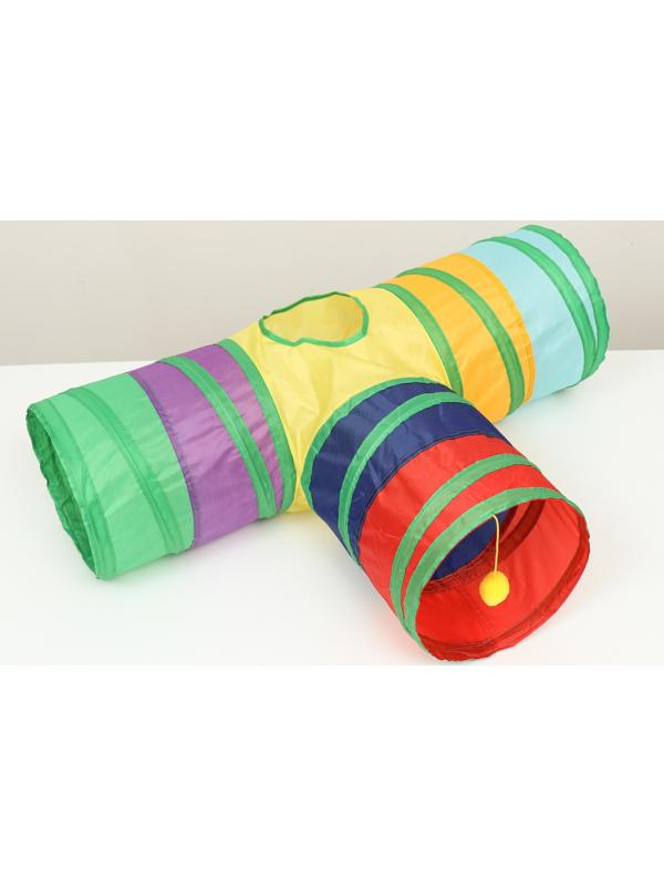 Туннель для кошек шуршащий 