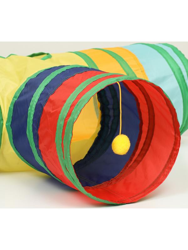 Туннель для кошек шуршащий 