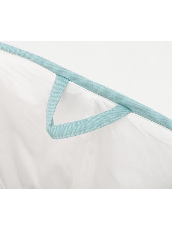 Корзинка для игрушек с затяжкой на веревке, 40 х 50 х 48 см, голубая