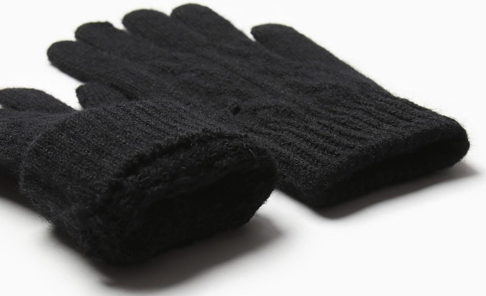 Перчатки мужские MINAKU 21 см черный