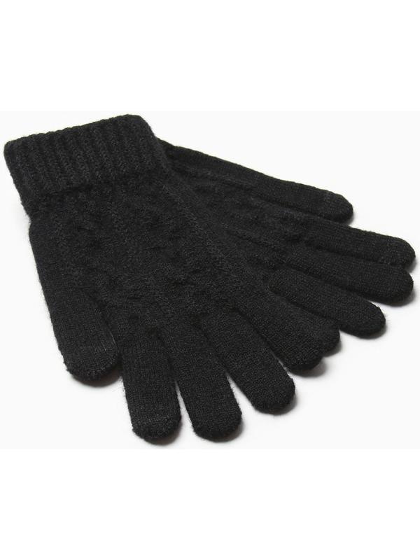 Перчатки мужские MINAKU 21 см черный