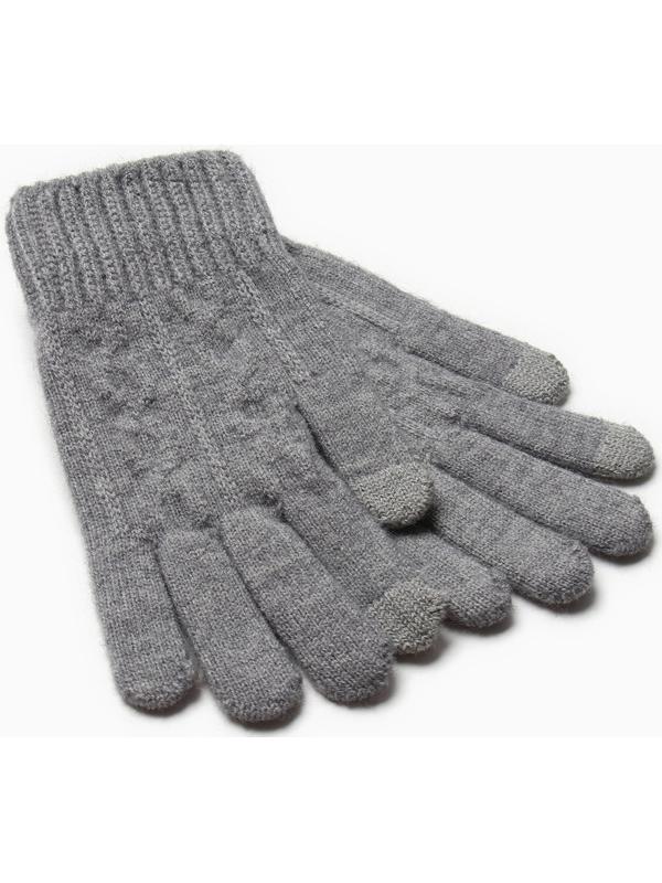 Перчатки мужские MINAKU 21 см серый