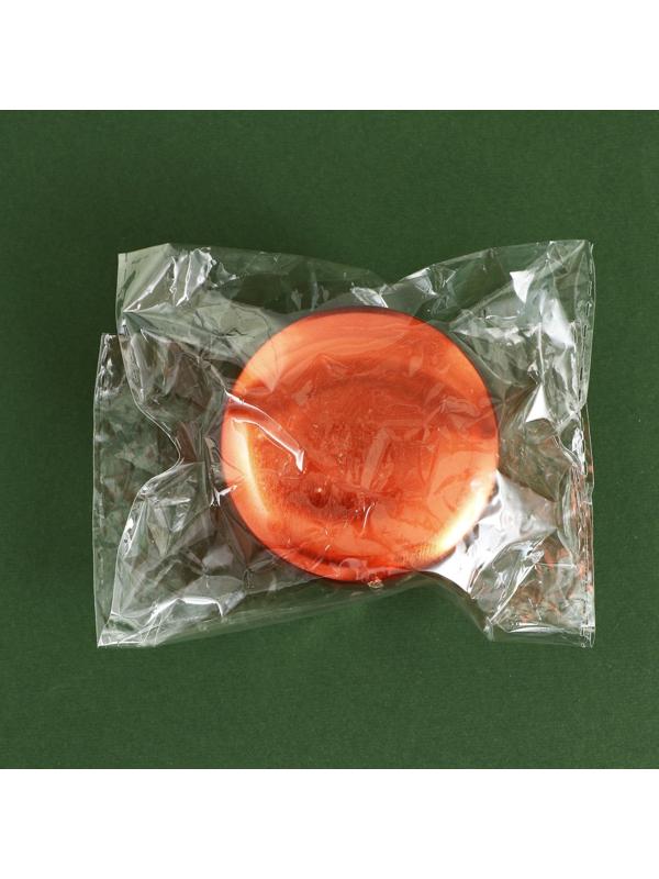 Свеча в железной банке из пчелиного воска «Арома рай», аромат кофе, диам. 6 см