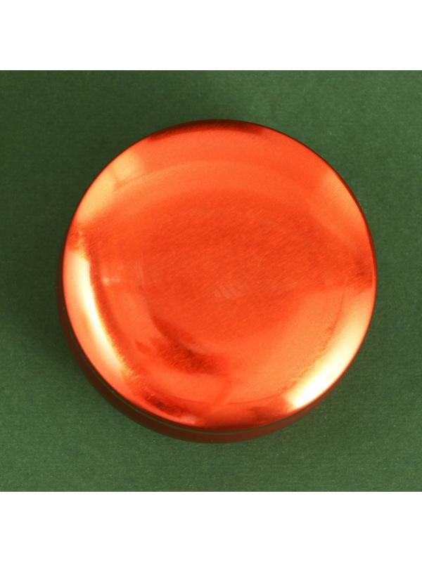 Свеча в железной банке из пчелиного воска «Арома рай», аромат кофе, диам. 6 см