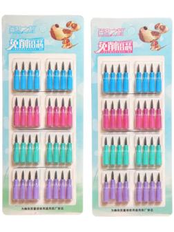 Набор грифелей для секционных карандашей, 32 штуки на блистере МИКС