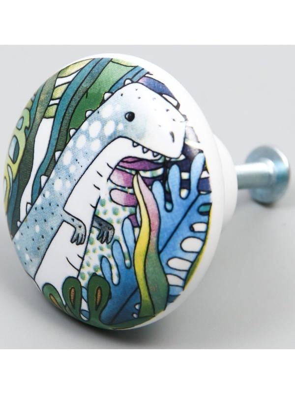 Ручка для шкатулки керамика, металл 