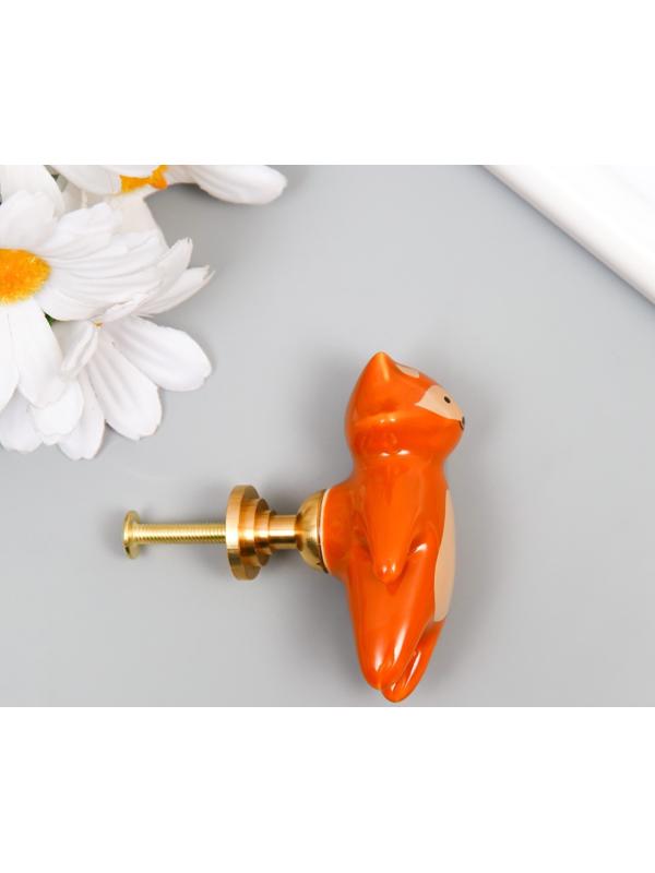 Ручка для шкатулки керамика, металл 