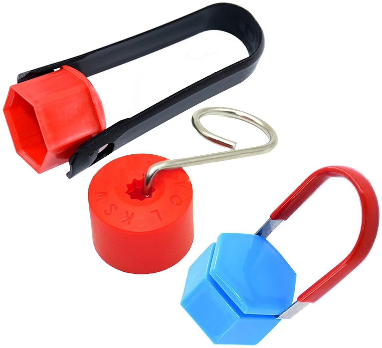 Инструмент для снятия защитных колпачков, набор 3 шт