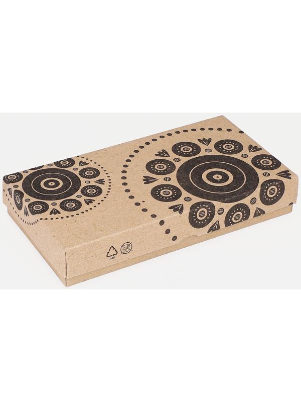 Кошелёк на кнопке, цвет красный