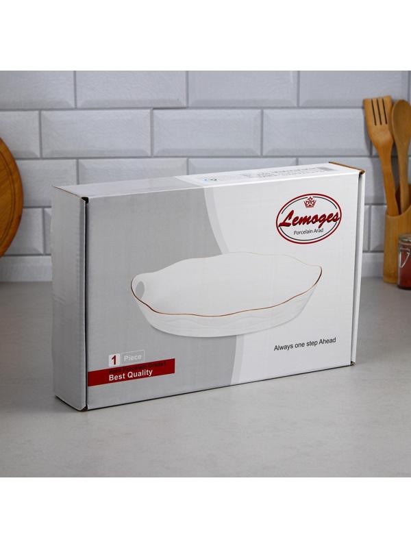 Форма для запекания Sezar, 1.5 л, фарфор, Иран