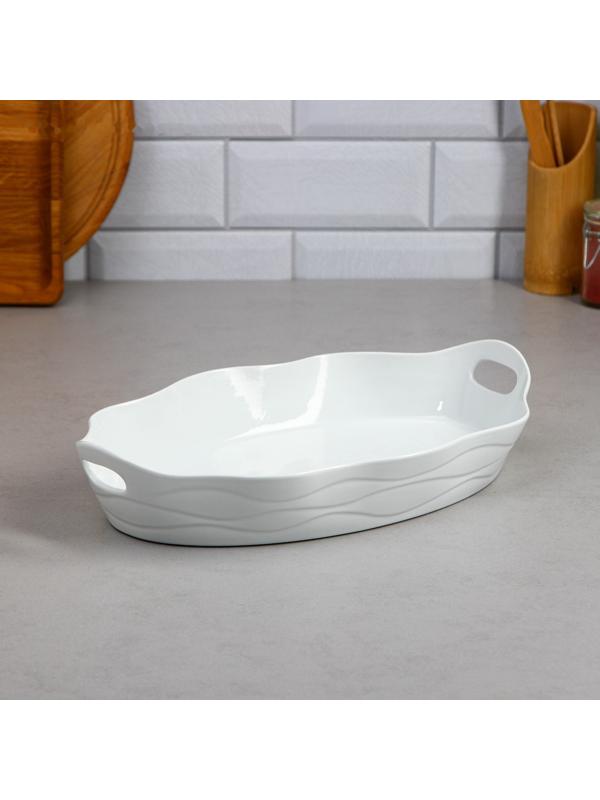 Форма для запекания Sezar, 1.5 л, фарфор, Иран