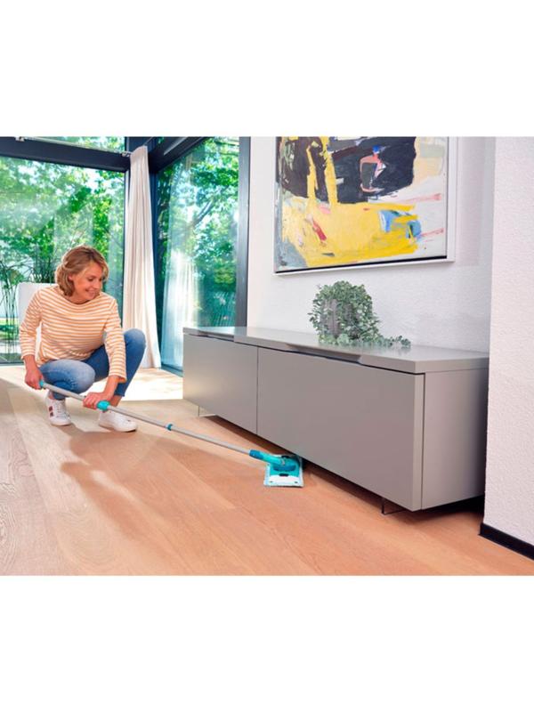 Комплект для влажной уборки Leifheit Clean Twist M Ergo, швабра, ведро на колесиках