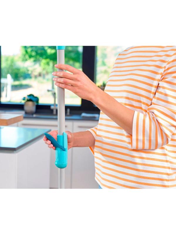 Комплект для влажной уборки Leifheit Clean Twist M Ergo, швабра, ведро на колесиках