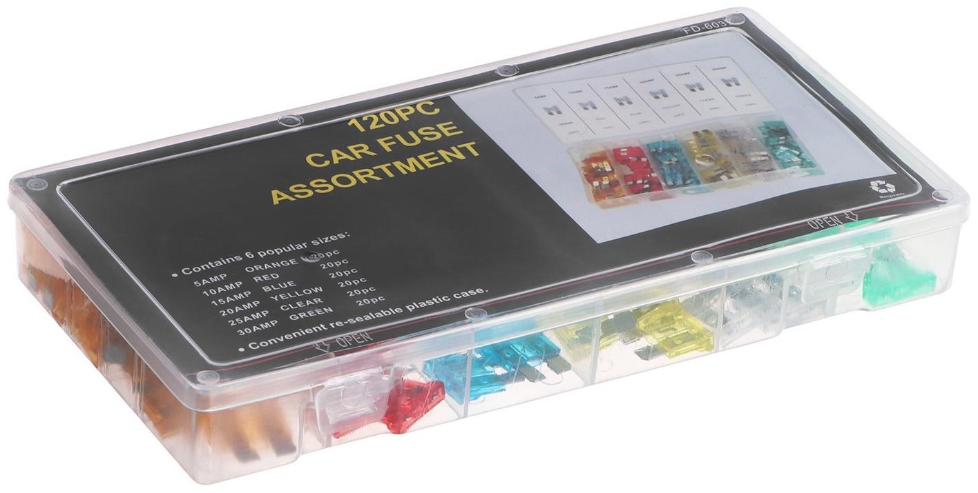 Предохранители TOPAUTO, 120 шт