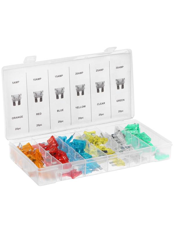 Предохранители TOPAUTO, 120 шт