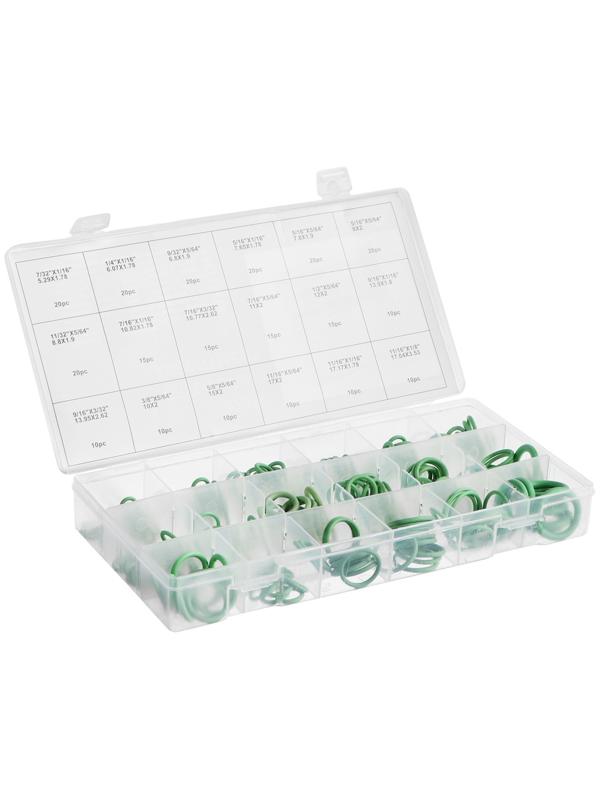 Набор уплотнительных колец TOPAUTO 5,29-17,17 мм, 270 шт, в кейсе