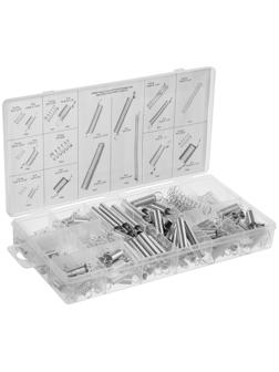 Набор крепежный TOPAUTO, пружины сжатые, растянутые, 200 шт