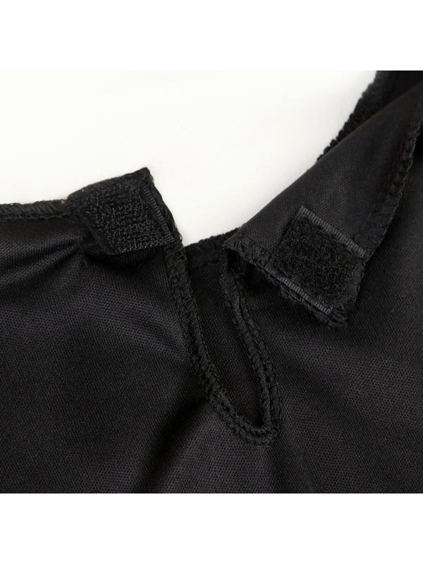 Карнавальный набор «Радужный скелетик», платье и ободок, р. S