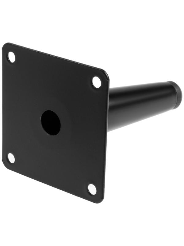 Опора мебельная CAPPIO OP07,h=100мм,толщ площ 1,8,  цвет матовый черный