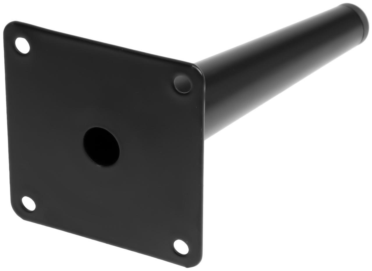 Опора мебельная CAPPIO OP07,h=150мм,толщ площ 1,8,  цвет матовый черный