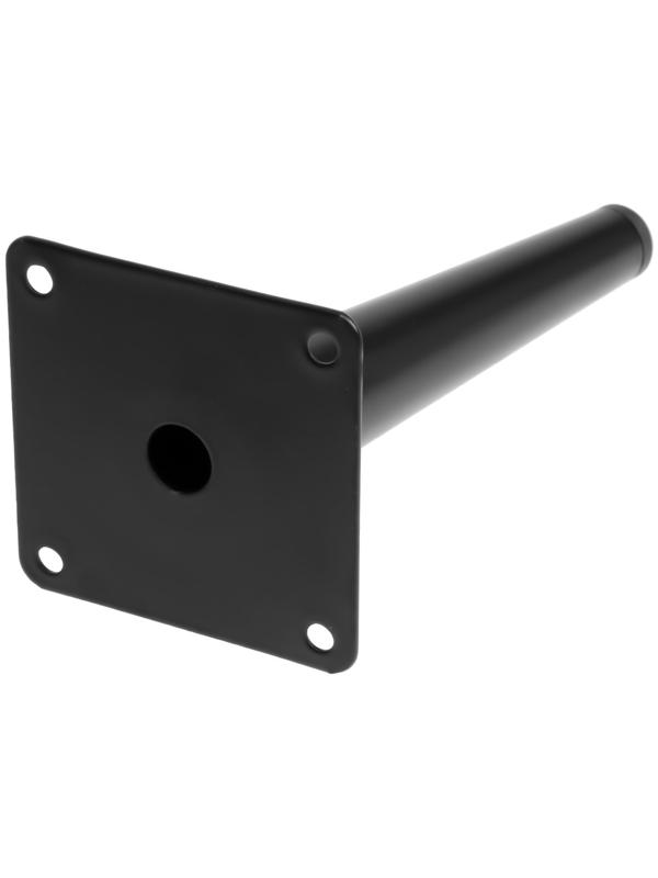 Опора мебельная CAPPIO OP07,h=150мм,толщ площ 1,8,  цвет матовый черный