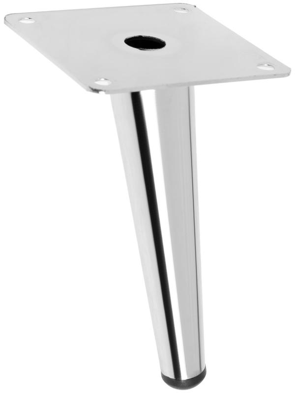 Опора мебельная CAPPIO OP07,h=150мм,толщ площ 1,8,  цвет хром