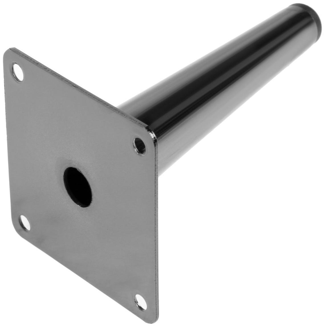 Опора мебельная CAPPIO OP07,h=150мм,толщ площ 1,8,  цвет глянцевый  черный