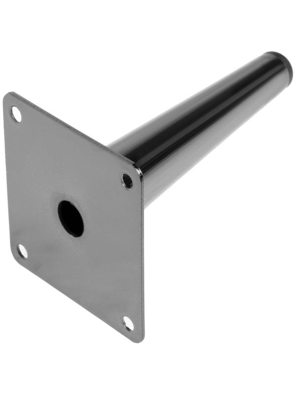 Опора мебельная CAPPIO OP07,h=150мм,толщ площ 1,8,  цвет глянцевый  черный