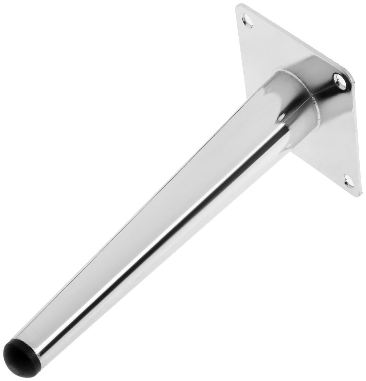 Опора мебельная CAPPIO OP07,h=200мм,толщ площ 1,8,  цвет хром