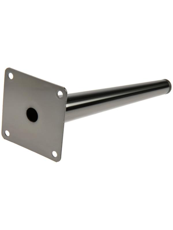 Опора мебельная CAPPIO OP07,h=200мм,толщ площ 1,8,  цвет глянцевый черный